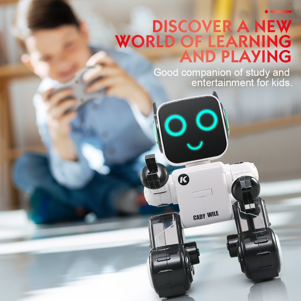 intellectual gesturecontrol and voice robot  for  tainment, Children' robot toy stem robot toys programming toys