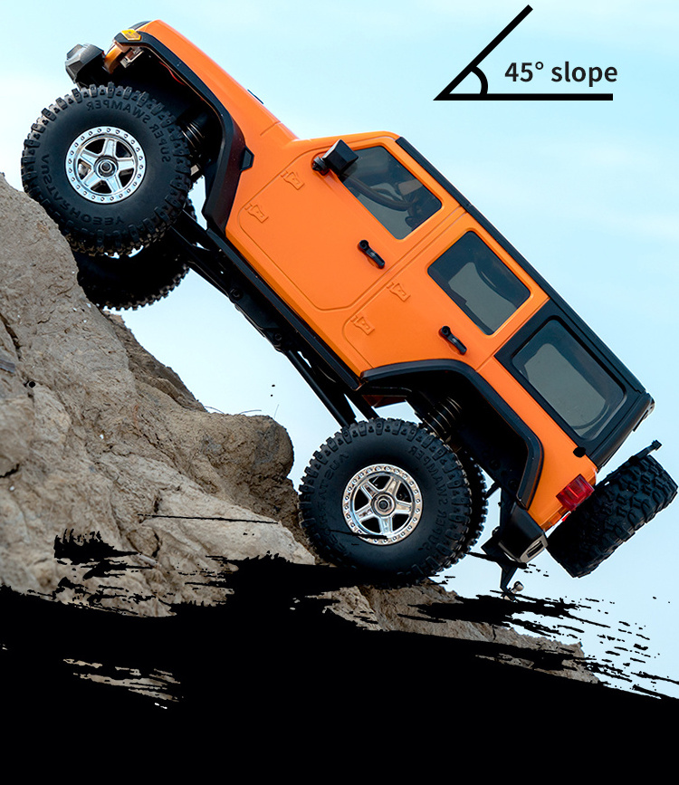 C8801-YW hobby Wrangler simulation climbing crawler remote control car, rc car toys rc battery for cars