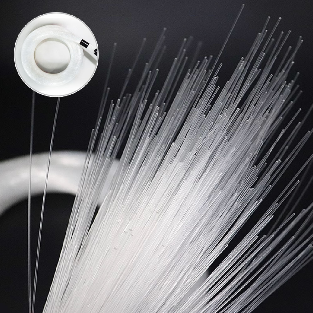 1.5mm*3m*200pcs PMMA end glow optical fiber bundle for ceiling star light car star ceiling