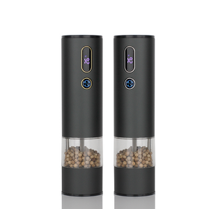 Sunway 2023 Fresh Kitchen One Hand Electric Spice Grinder Wheat Straw Salt and Pepper Electric Mill Kitchen and Bar Tools