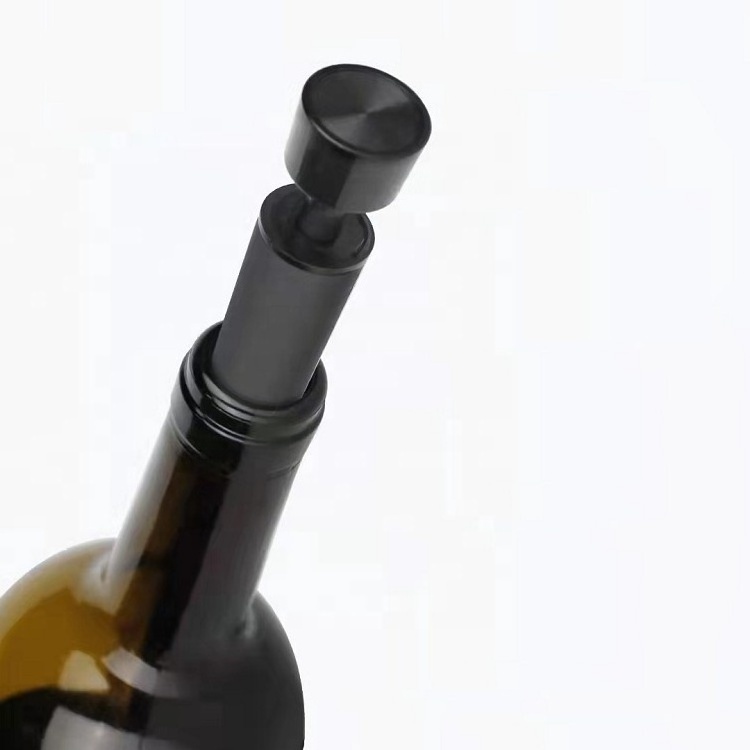 Hot Selling Products 2022 Cheap Wine Accessories Bottle Stopper Custom Vacuum Sealed Saver for Giveaway