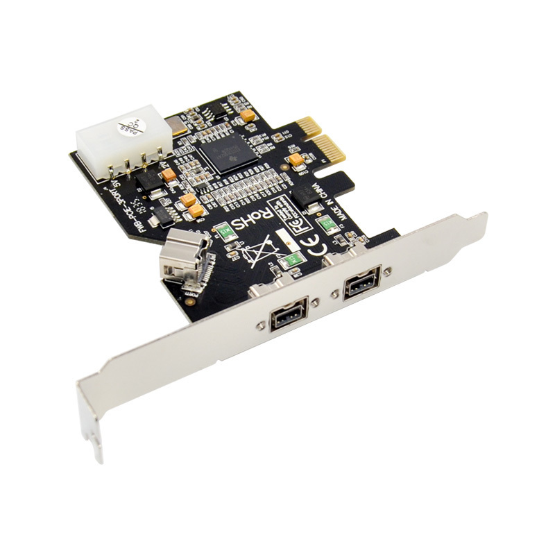 Sunweit ST22 PCI-e to 2 + 1 Ports 1394B card External Firewire 800 400 IEEE 1394 PCI express card