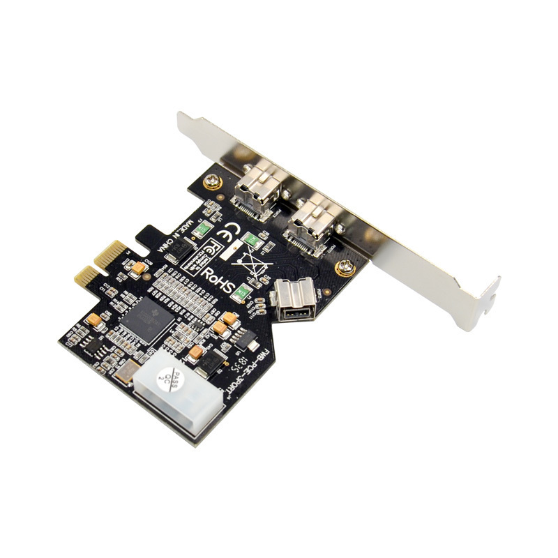 Sunweit ST22 PCI-e to 2 + 1 Ports 1394B card External Firewire 800 400 IEEE 1394 PCI express card