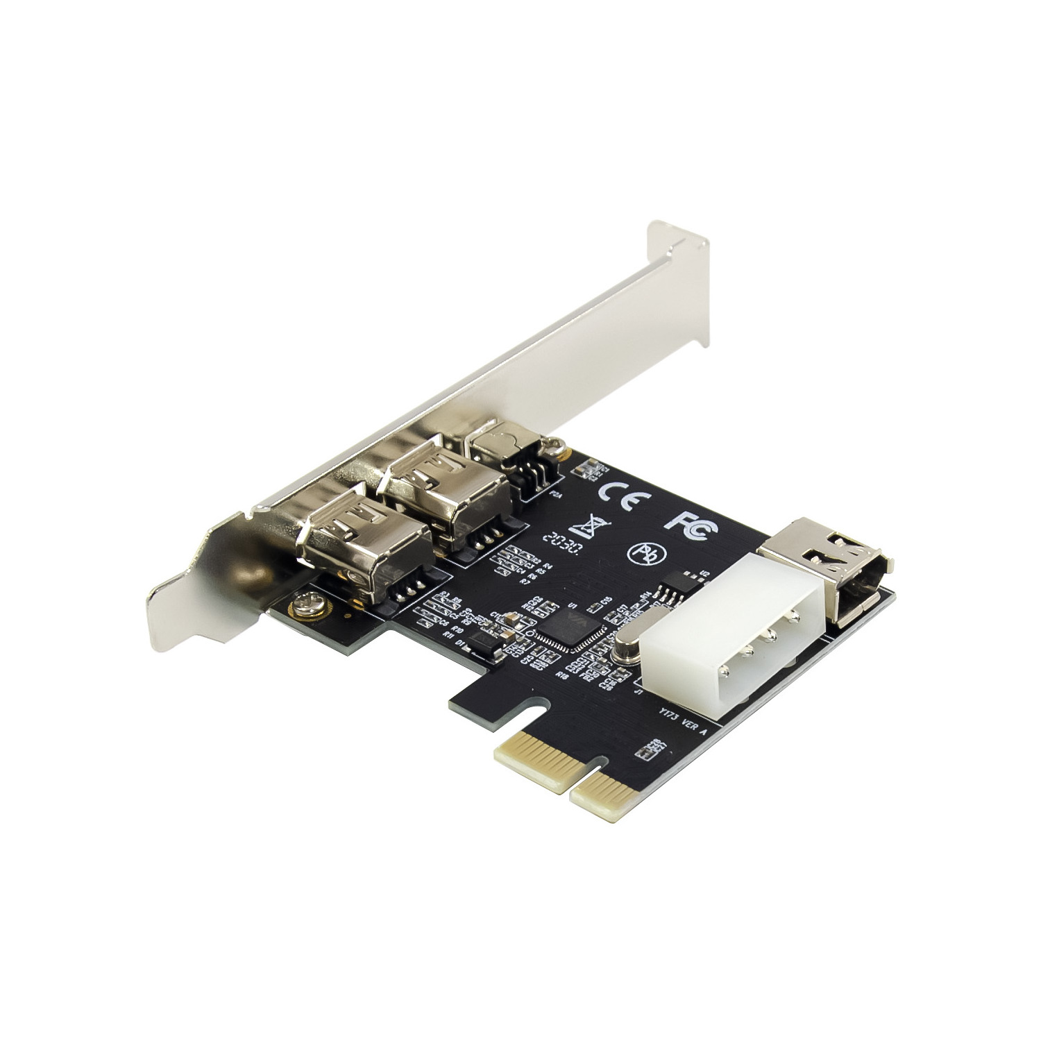 Sunweit ST25 3 Port 2b 1a PCIE 1394b FireWire Adapter Card