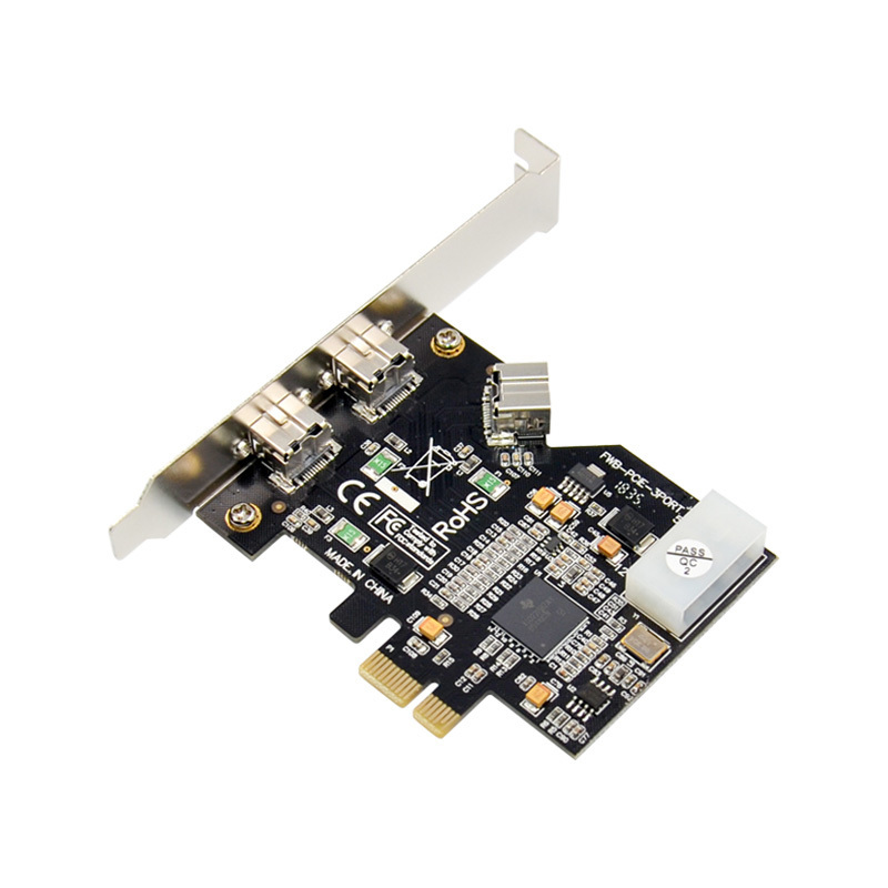 Sunweit ST22 PCI-e to 2 + 1 Ports 1394B card External Firewire 800 400 IEEE 1394 PCI express card