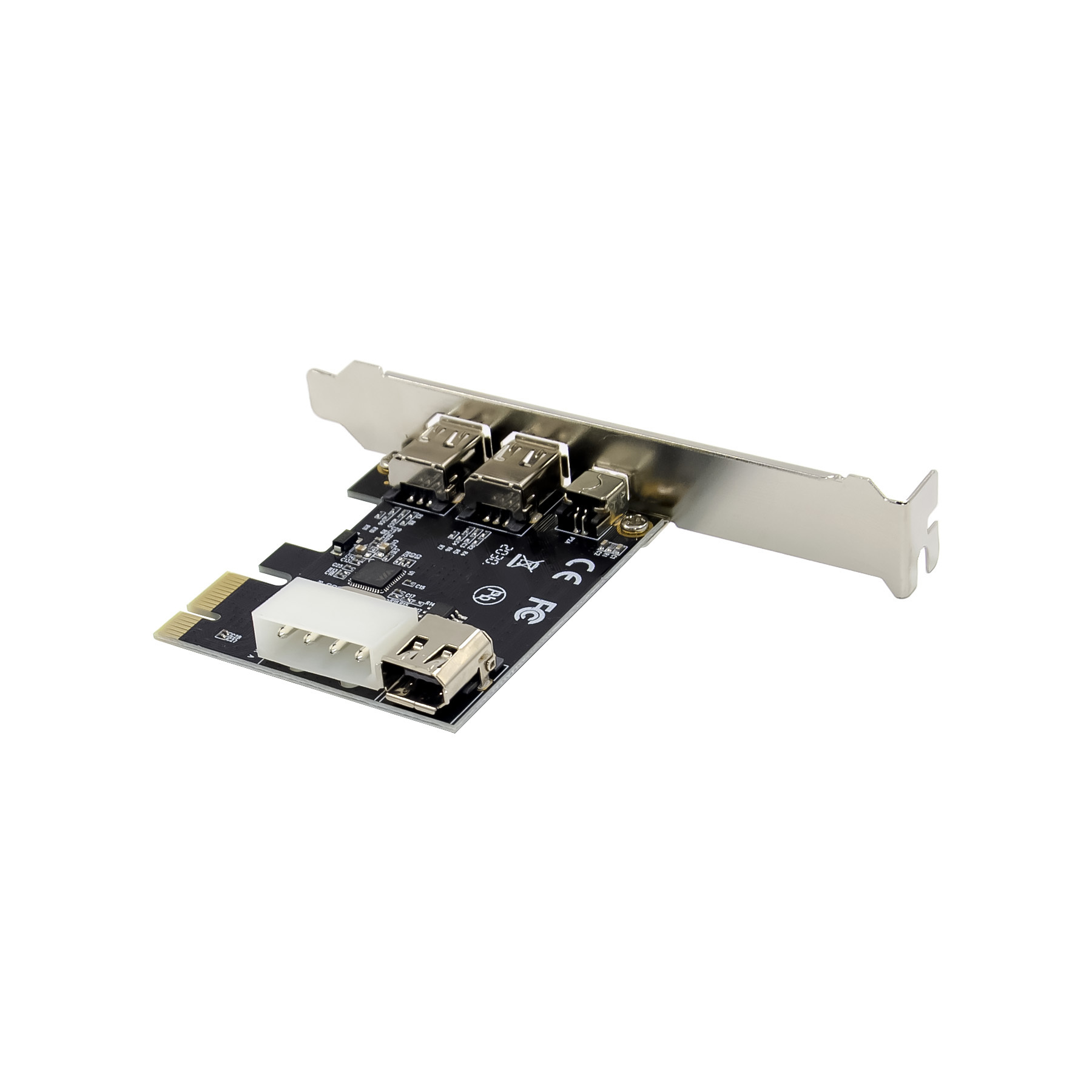 Sunweit ST25 3 Port 2b 1a PCIE 1394b FireWire Adapter Card