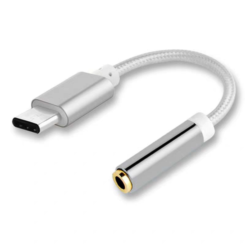 2020 hot sell 3.5mm Auxiliary Audio Connector type c adapter