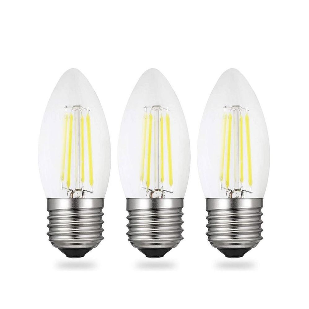 C35 E12 E14 E27 E26 Dimmable 100v 220v 12v 24v 36v LED Filament Bulb Candle C35 Led Filament Bulb CE PSE SAA ETL FCC 2w 4w 6w AC