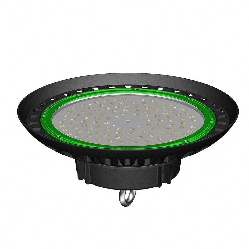 IP65 industrial lighting fixture warehouse UFO explosion proof 100w 150w 200w 240w led high bay shop light