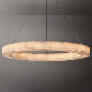 Sunwe Circular Pendant Lights Nordic Modern Chandelier Lamp Creative Fixture  Living Room Bedroom Dining Lighting