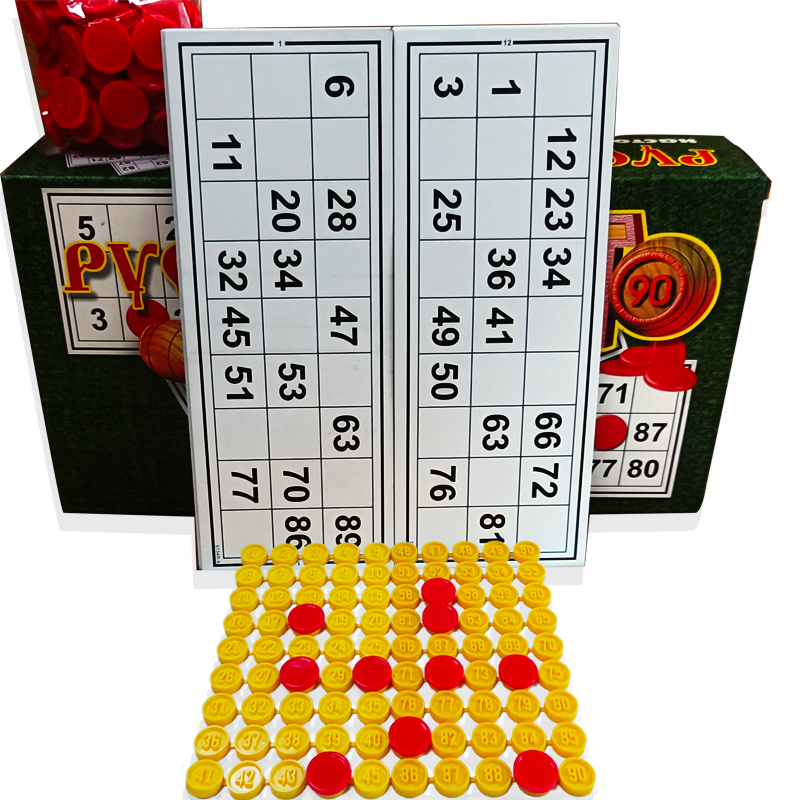 Hot Selling Custom Family Board Game Top Quality Playing Card Game Awesome Italian Bingo Game Set