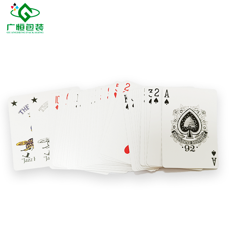 Wholesale High Quality personalized hot sale bee playing cards poker low price affirmation cards