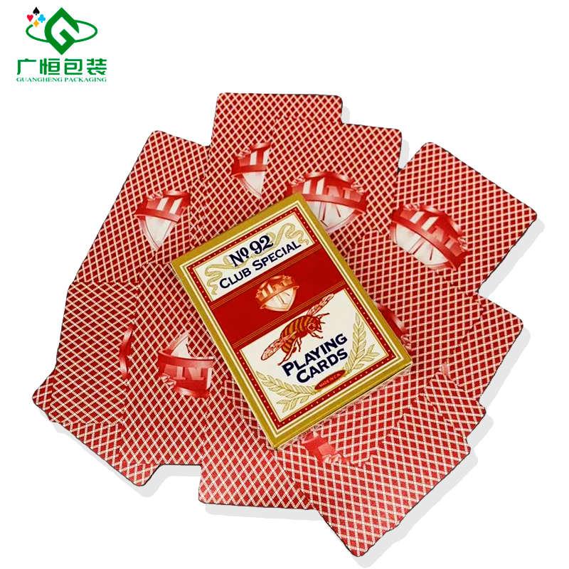 Wholesale High Quality personalized hot sale bee playing cards poker low price affirmation cards