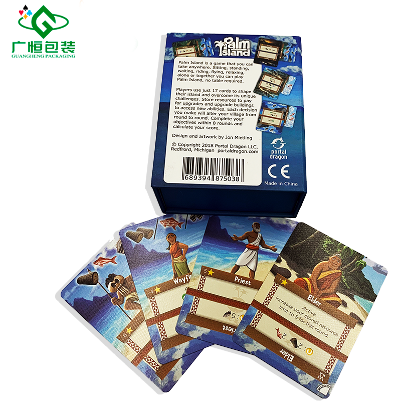 OEM Made High Quality printing love language card game maker education game card  in spanish manufacture