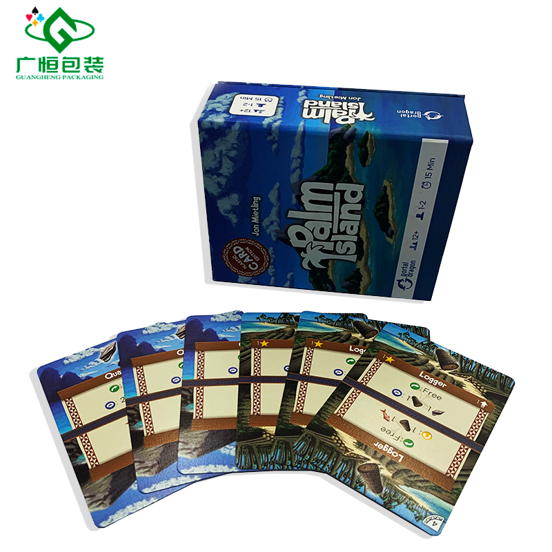 OEM Made High Quality printing love language card game maker education game card  in spanish manufacture