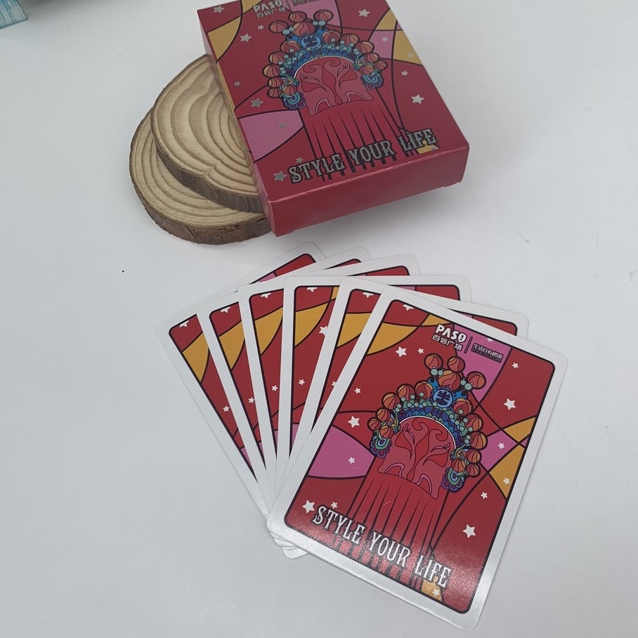 Wholesale Manufacturer Printing Logo 63*88/57*87Mm Game Custom Logo Playing Poker Cards