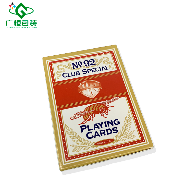 Wholesale High Quality personalized hot sale bee playing cards poker low price affirmation cards