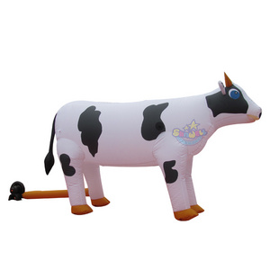 2023 new advertising inflatable cow, giant inflatable cow, inflatable milk cow