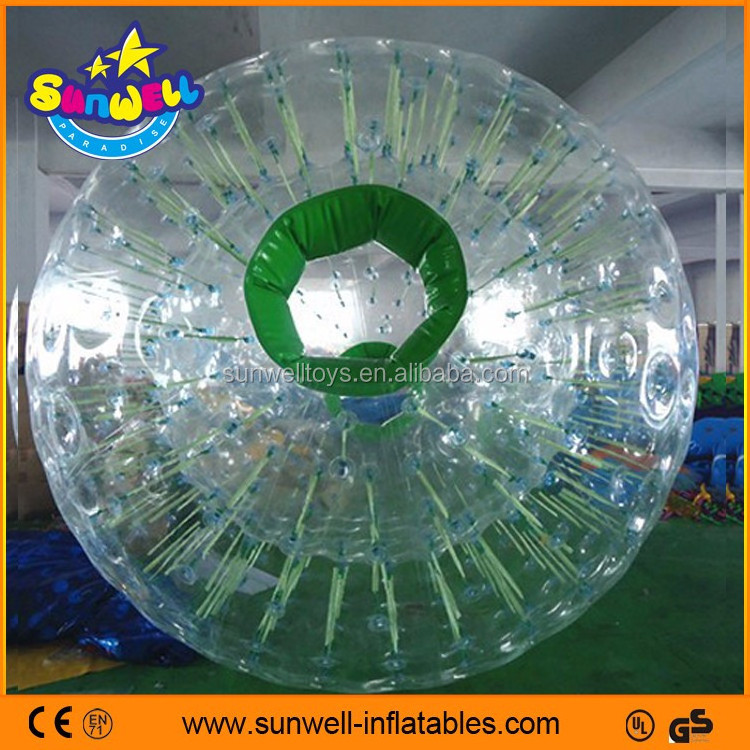 1.0mm PVC/TPU High quality Inflatable Zorb Ball, inflatable body zorb ball,Giant Human Sized Hamster Ball For Sale