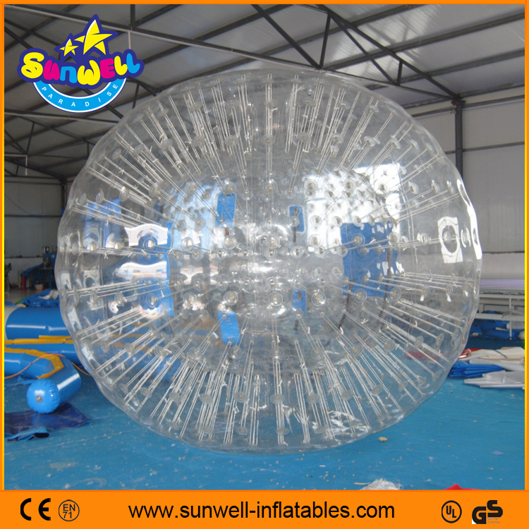 1.0mm PVC/TPU High quality Inflatable Zorb Ball, inflatable body zorb ball,Giant Human Sized Hamster Ball For Sale