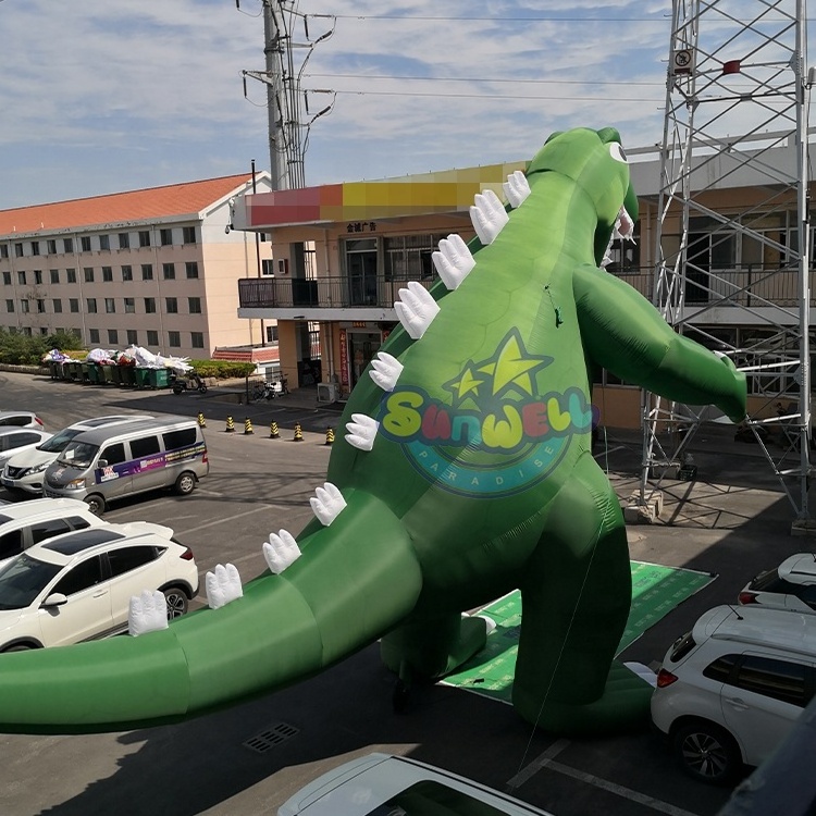 Outdoor decoration Giant inflatable godzilla  inflatable dinosaur model for advertising