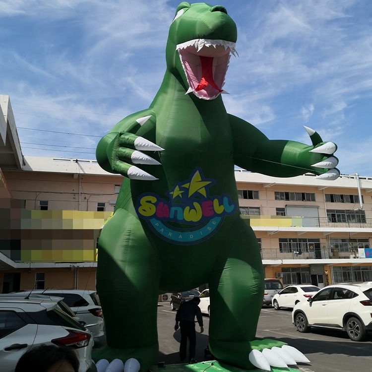 Outdoor decoration Giant inflatable godzilla  inflatable dinosaur model for advertising