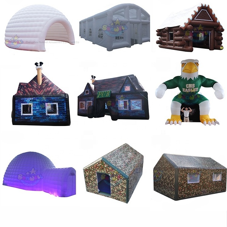 Hot sale inflatable igloo,dome tent,inflatable party tent