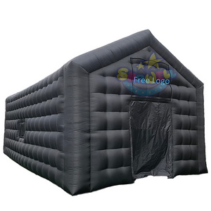 Event party tent inflatable nightclub ,inflatable tent with led light Inflatables cube tent for decoration