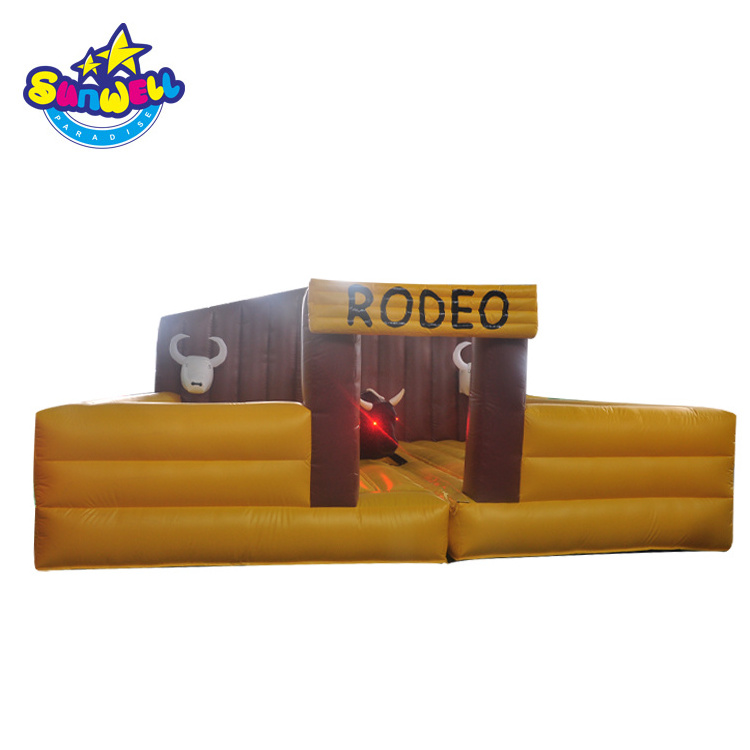 Amusement park inflatable mechanical bull riding toys,kids bull riding for sale,crazy mechanical bull rodeo