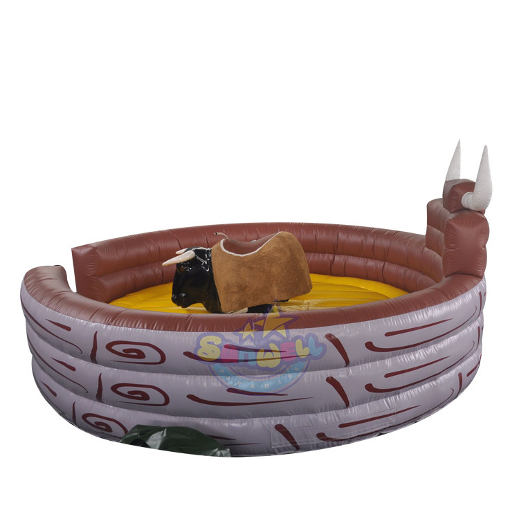 Amusement park inflatable mechanical bull riding toys,kids bull riding for sale,crazy mechanical bull rodeo