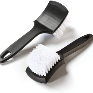 Car Wash Tool Strong Bristle Interior Carpet Cleaning Brush Car Washing Detailing Wheel Brush