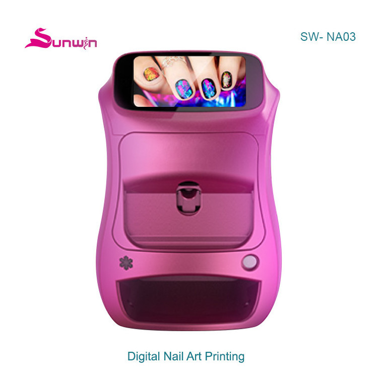 Sales Automatic Nail Art Equipment Diy Mobile Nails Printer Nails Printers 3d Digital Machines Price Printing Machine for Salon