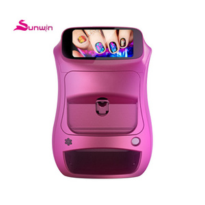 Sales Automatic Nail Art Equipment Diy Mobile Nails Printer Nails Printers 3d Digital Machines Price Printing Machine for Salon