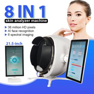 2023 Professional Scan Face Digital 4d 8d Smart Mirror Scanner Facial Skin Analyzer Face Visia 7 Analysis Machine