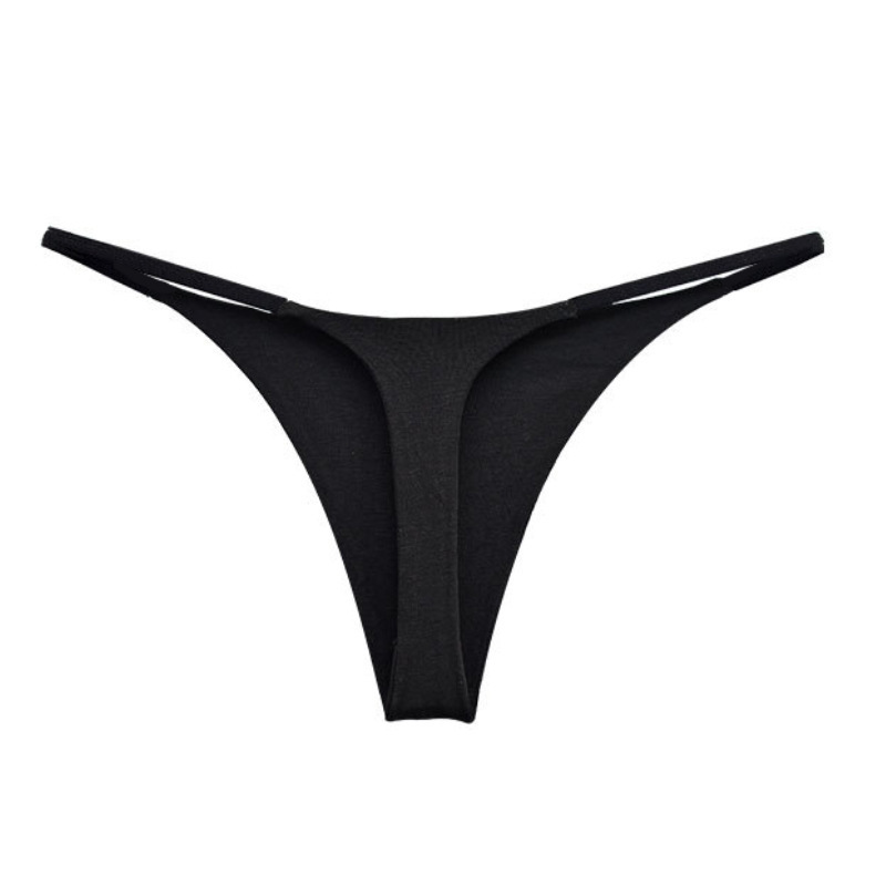 New Arrival Women seamless panties underwear Solid color briefs Comfortable and breathable low waist thongs G-string panties