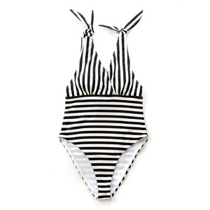 China Wholesale Sexy Ladies Micro Striped Thong Mujeres Sexis En Bandeau Bikini Swimwear Beachwear 2023