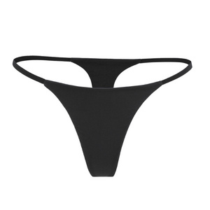 New Arrival Women seamless panties underwear Solid color briefs Comfortable and breathable low waist thongs G-string panties