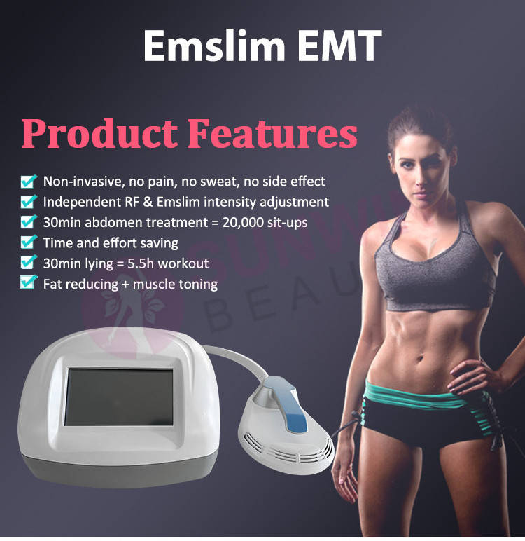 Portable Emslim rf Nova Body Sculpt Slimming Machine Electromagnetic Neo Emslim Machine