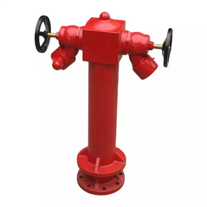 Sunwind Fire Hydrant 2 Way 3 way Flange High Quality Grounding/Underground Fire Hydrant Pillar Type