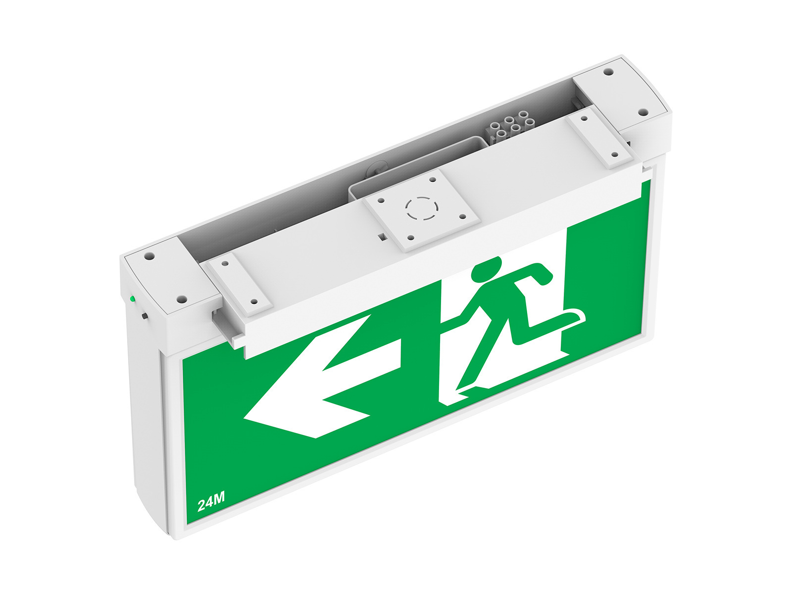 Best Factory SAA/AS2293.3/C-tick Certificated LED Exit Sign boards,24m LiFePO4 battery rechargeable quickfit led exit light