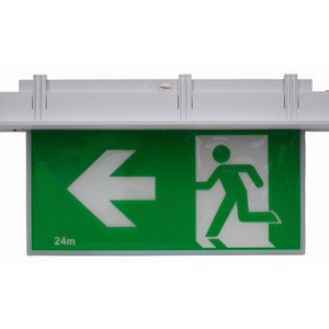 Sunwind SAA/AS2293 emergency lighting australia recessed exit sign,LiFePO4 rechargeable emergency LED Exit Sign board