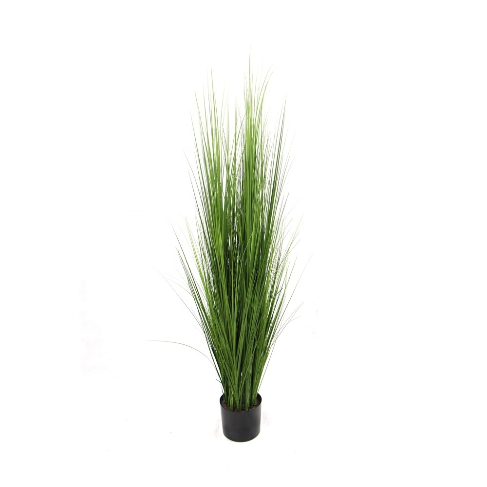 Tall green indoor plants artificial palm trees plastic for outdoor topiary