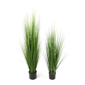 Tall green indoor plants artificial palm trees plastic for outdoor topiary