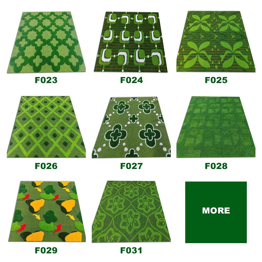 China new design 3D pattern artificial grass for wall decoration