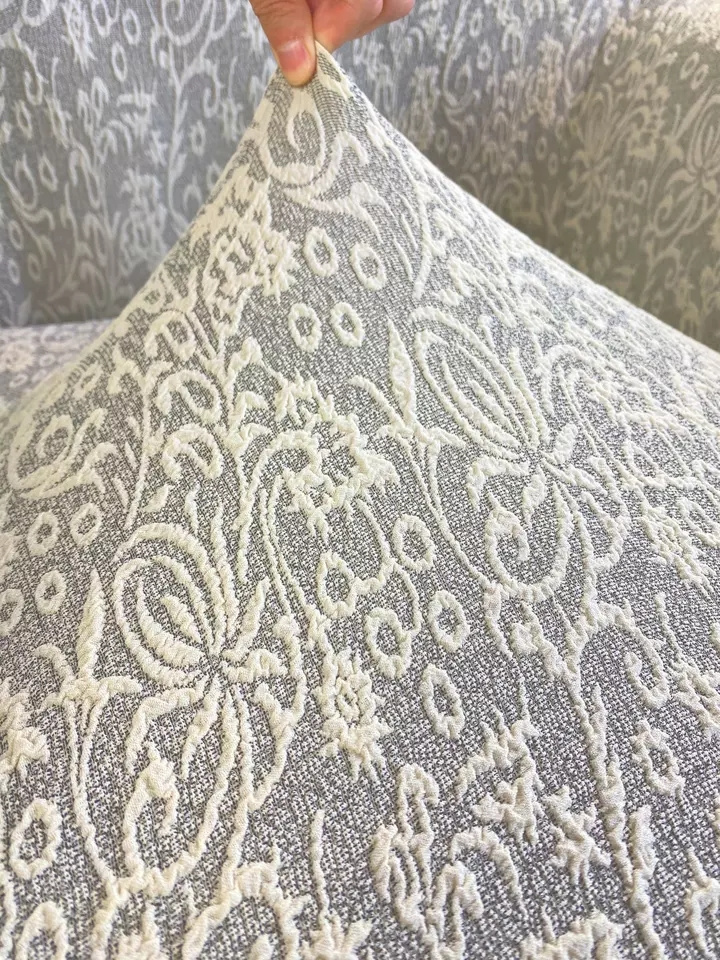 SUNWIN Factory Manufacturer Sofa Couch Slipcover Luxury Jacquard Custom Design Sofa Cover