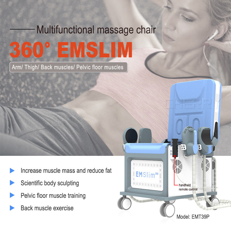 New HI-EMT RF Fat Dissolving Body Contouring Strengthening Muscles Promote Postpartum Repair Emslim Chair Equipment