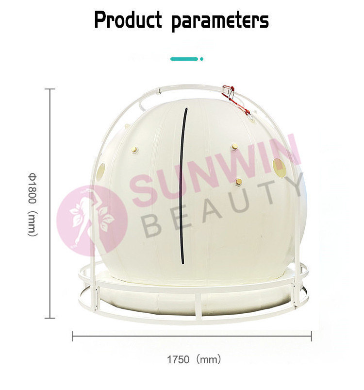 Portable Oxygen Hyperbaric Chamber 1.3 ata Hyperbaric Oxigen Chamber Soft HBOT 1.5 Hyperbaric-Oxygen-Chamber Camara Hiperbaricas