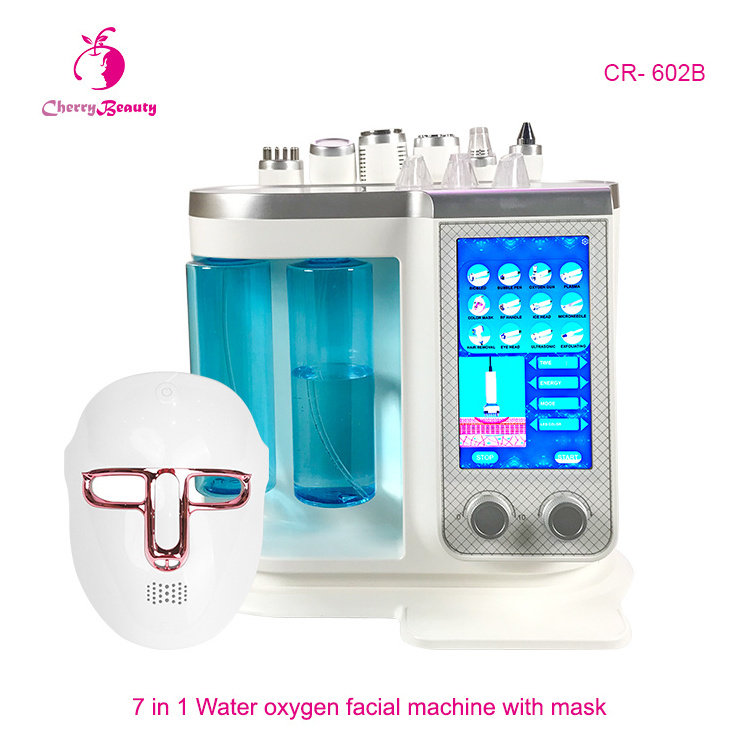 High Quality Skin Hydration Moisture Deep Cleansing Led Therapy Water Dermabrasion Skin For Perfect Facial Care