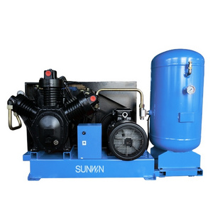 Top quality 70 cfm  22KW 40 bar to 30 bar piston type air compressor for PET bottle blowing machine