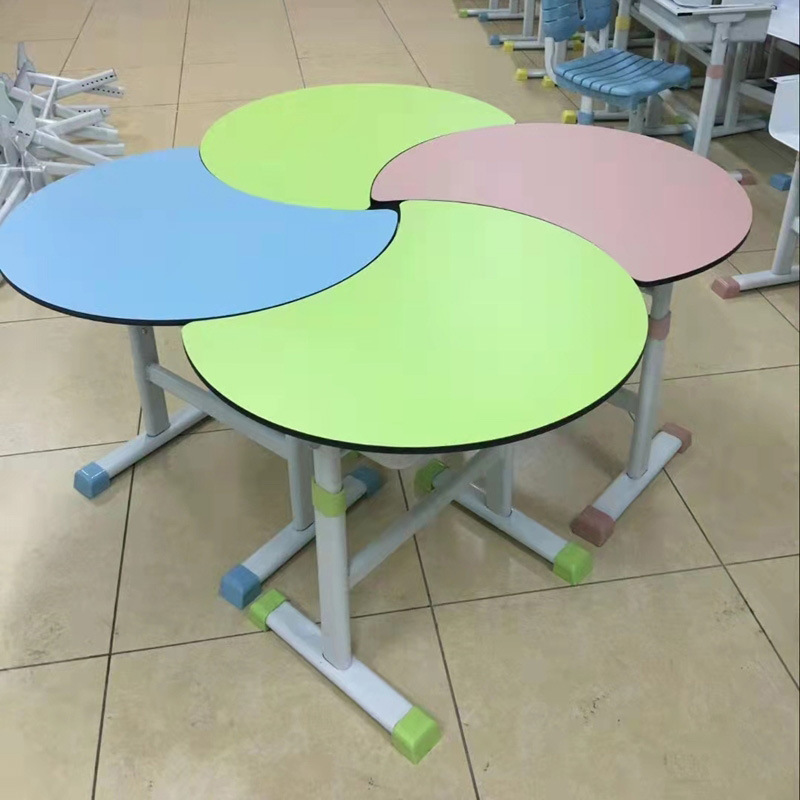 SW Primary Kid Classroom Chairs Sets Wood And Plastic Child Pre School Cheap Table And Chair Sets Kindergarten Daycare Furniture